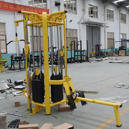 Fitness Equipment Weightlifting Gym Machine Multifunction Trainer Indoor 4 Station Machine