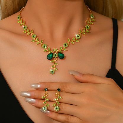 Elegant Flower Design Jewelry Set, Fashion Jewelry for Party, Daily Clothing Decor, Trendy All-match & Exquisite Jewelry