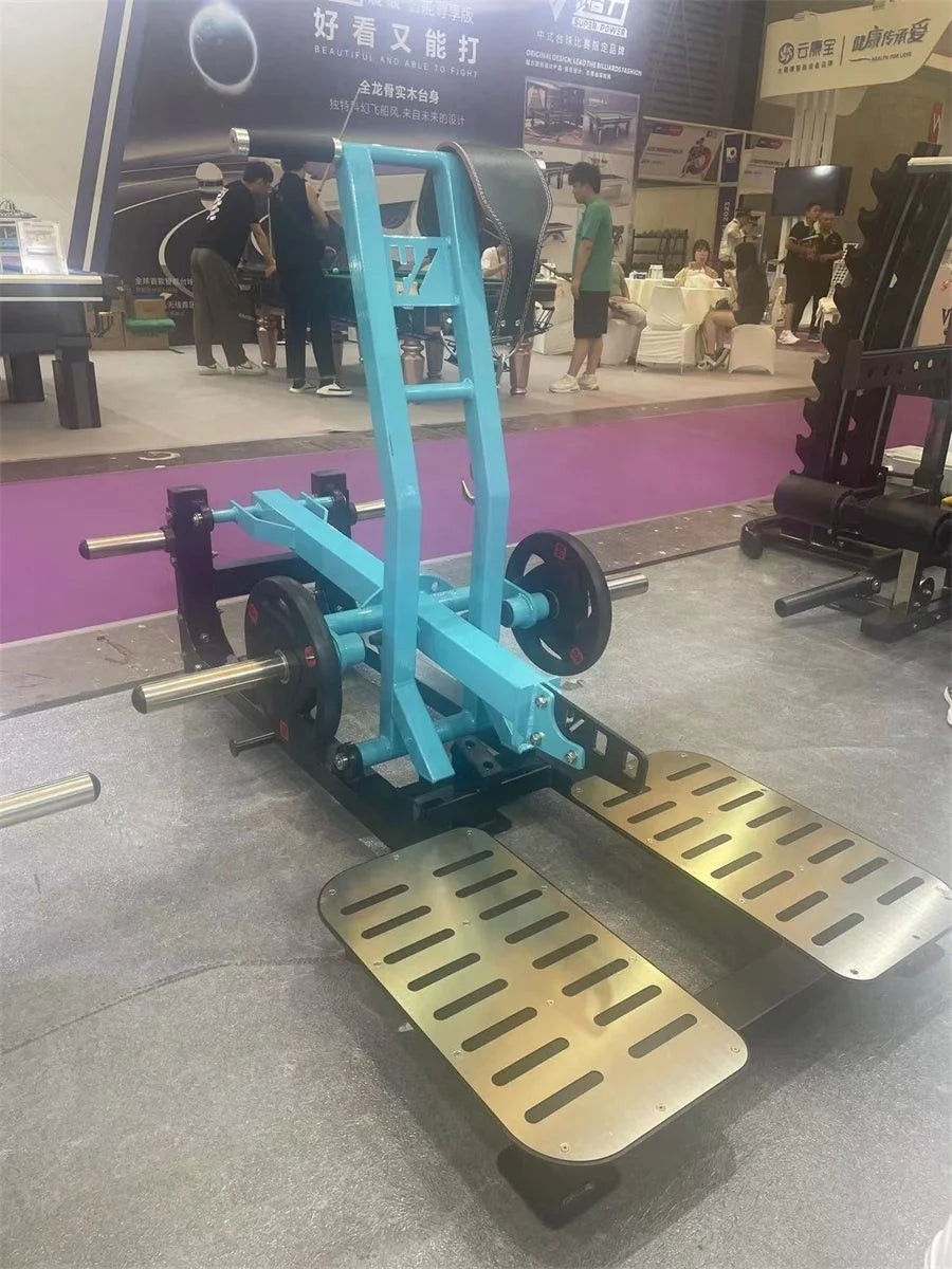 Fitness Strength Board Loaded Legs Workout Hips Integrated Hips Belt Squat Machine