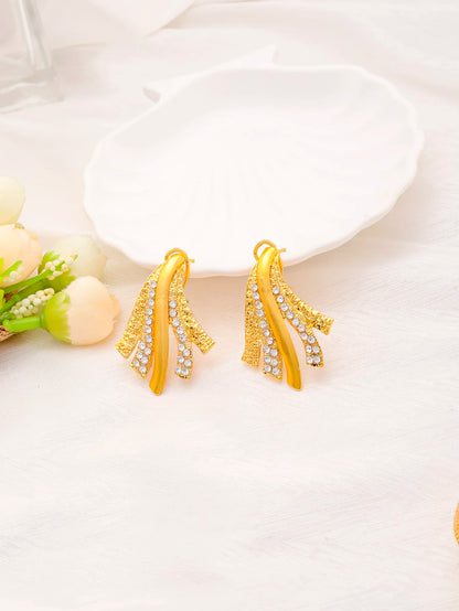 Dubai Jewelry Set For Women 24K Gold Plated Luxury Necklace Earrings Bracelet And Ring Set Jewelry For Wedding Party Trending